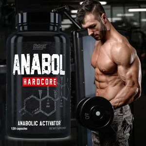 Anabol Hardcore Supplement - Helps Build Lean, Firm, High-quality Muscle, Promoting Muscle Growth - 120 Capsules